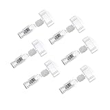 DIYEAH 6stücke Acryl Etikettenhalter Für Preisschilder Kompakter Und Leichter Desk Sign Stand Einfacher Pop Werbeclip Für Schilder Kartendarstellung Im Büro Und Einzelhandel