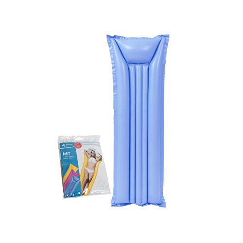 Cisne 2013, S.L. Colchoneta Hinchable para Piscina diseño Azul. Asiento para Piscina. 183 x 69 cm. Diseño Azul.