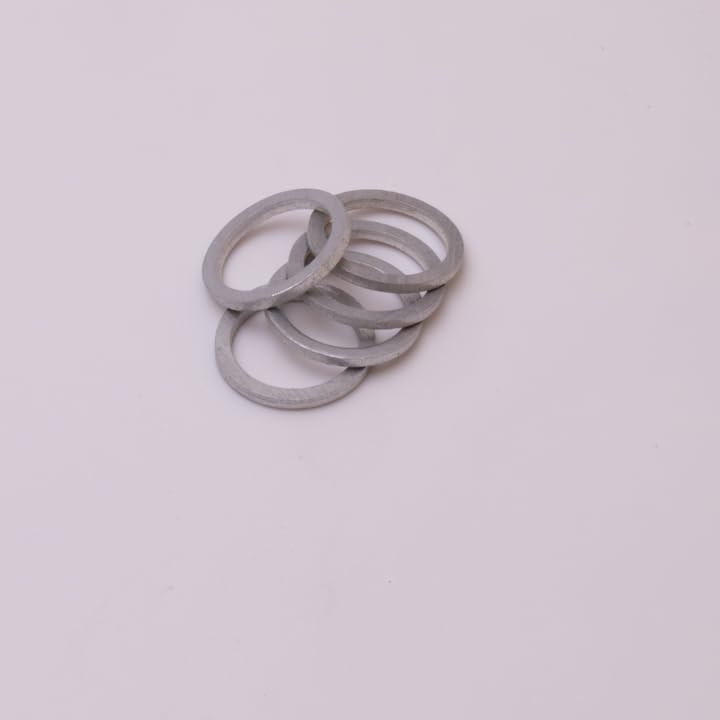 GoldPlug SW-06 | Made in USA | Aluminum Crush Washer | 12mm - 5-Pack |