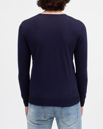 Pullover ample Gianni Lupo GL32110 Deep Blue fini les pulls serrés en XXL - 2