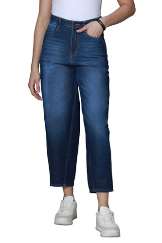 Jean coupe droite pour femme HIGH STAR en coton confortable