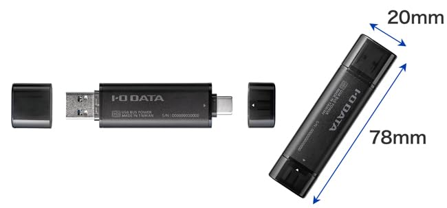 Amazon | SSPQ-USC1 USB 10Gbps（USB 3.2 Gen2）USB-A＆USB-C対応