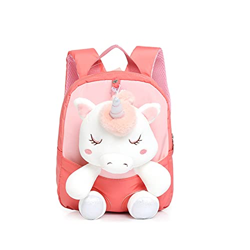 Mochila infantil 3D con diseño de unicornio de alce y dibujos animados Cover
