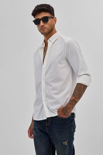 Image of SNITCH White Corduroy Shirts
