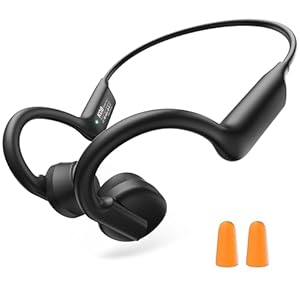 Open Ear Headphones Bluetooth 5.3 Bone Conduction Wireless Headphones,zanpolin 2024 New True Wireless Sports Earbuds Fast Charging 12HRS Playtime, IPX5 Waterproof Earphones for Sports Workouts – Black
