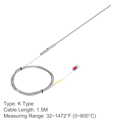 Thermocouple de type K resistant pour eviter les pannes de regulateur thermique