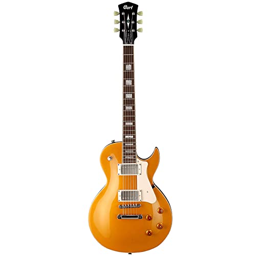 Cort CR200 GT Guitarra Eléctrica, color Dorado