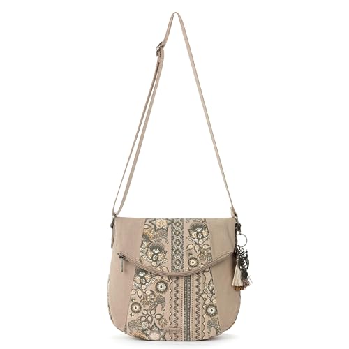 Image of Sakroots Foldover Crossbody Purse - Women's Handbag For Everyday & Travel - Cross Body With Adjustable Shoulder Strap