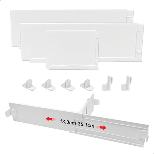 Xiruiubao Separadores de Cajones 3 Piezas