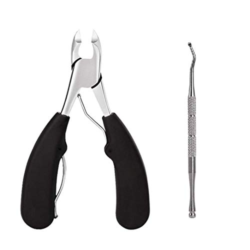 Toenail Clippers for Thick Toenails or Ingrown Toe Nails,Ingrown Toenails Tool with Nail Lift 2018 Newest