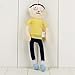 HJYAAA Peluches Peluches Sr.Meeseeks Peluche Sanchez Smith Jerry Summer Poopybutthole Happy Sad Scientist Stuffed Dolls 26Cm