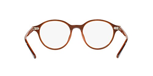 Image of Ray-Ban RX 7118 5713 Eyeglasses Top Havana on Light Brown