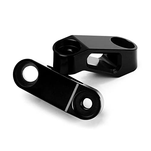 Modeer Für Husqvarna 701 Enduro 701 Supermoto 701 Enduro LR Svartpilen 701 Style Norden 901 Alle Jahre Motorrad Rückspiegel Risers Extenders Zubehör Farbe Schwarz