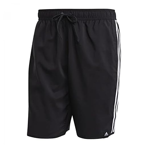 adidas GQ1103 3S CLX SH CL Swimsuit Mens Black/White 2XL