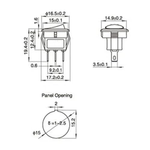 Interruptores basculantes redondos de 16mm para solucionar fallos de encendido en barcos 5