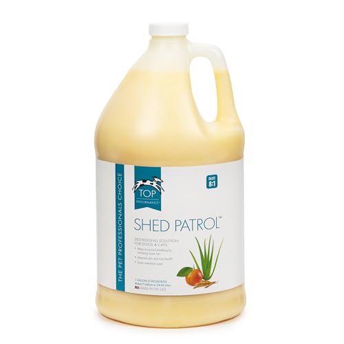 Top Performance Shed Patrol De-Shedding Pet Solution, 1-Gallon
