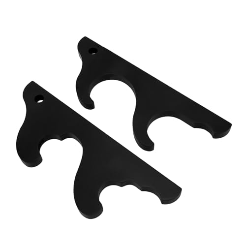 KOMBIUDA Wall Mount Baseball Bat Rack Bat Wall Hook Bracket Holder for Hockey Stick Softball Bat Display