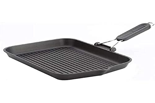Grill Risoli Saporelax Con Mango Lila 36Cm En Oferta Risoli M115687 - Grill Saporelax Mango Lila Ris 36X26 - Induccion