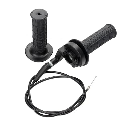 Empuñaduras de acelerador 22mm con cable giratorio antideslizante