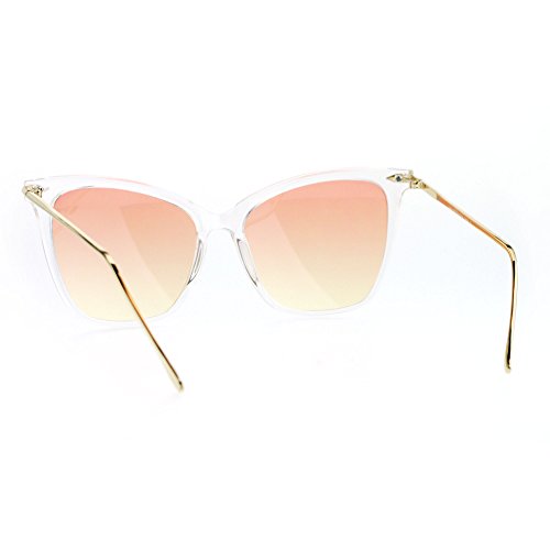PASTL Fashion Sunglasses Womens Square Butterfly Frame Ombre Color Lens3