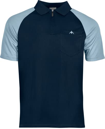 Mission Exos Cool SL Darts Shirt 9 couleurs Taille S - 5 x l, Bleu marine ciel., s Cover
