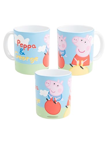 United Labels Peppa Wutz Tasse - Peppa & George Tasse Tasse en céramique 320 ml