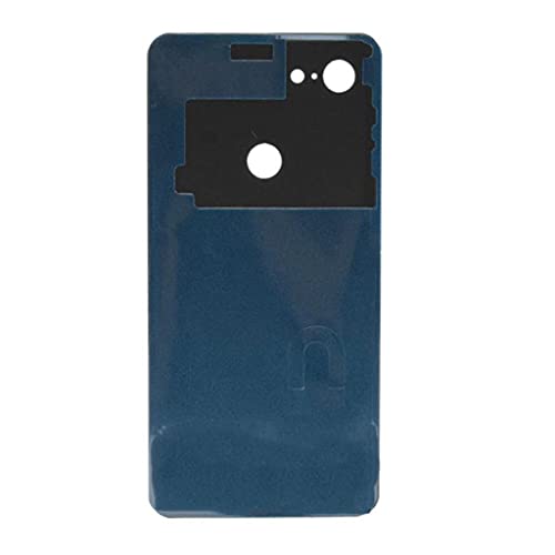 balikha Porta Traseira Preta Da Bateria Da Tampa Traseira Do Painel Da Carcaça para O Google Pixel 3