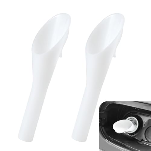 Hbxdeco 2PCS Fuel Filler Gas Tank Funnel Tube, 8U5Z17B068B Fuel Tank Filler Tube Neck Sleeve Replaces 8U5A17B068AD, 8U5Z17B068A, Compatible with F150 Explorer MKC MKT Mariner Milan