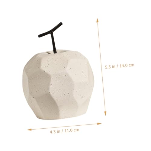 Pomme céramique décorative sculptée VILLCASE pour maison - 6