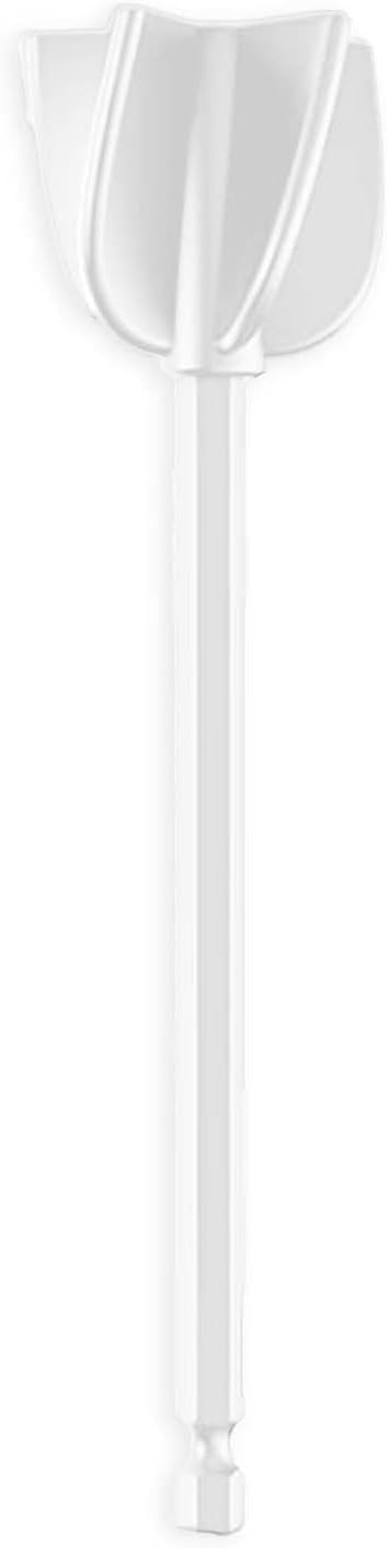 Essivox White Helix Paddle Mixer Drill Attachment for Paint, Plaster, Cement, Concrete & More - Universal Fit