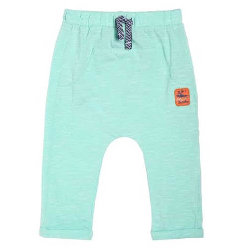 Image of miniklub Baby Sleeveless Round Neck Knitted Blended Cotton Top And Bottom, Pack of 2 (Multi Color)