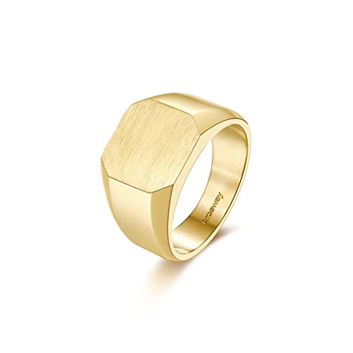 Brosway Anello Uomo In Acciaio, Anello Uomo Collezione Ink - BIK32B