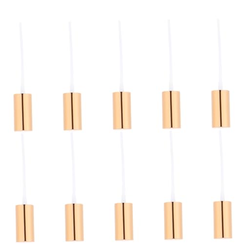 KONTONTY Sprayer 10pcs Anodized Aluminum Spray Bottle Tops Replacement Spray Head for Bonsai Reusable