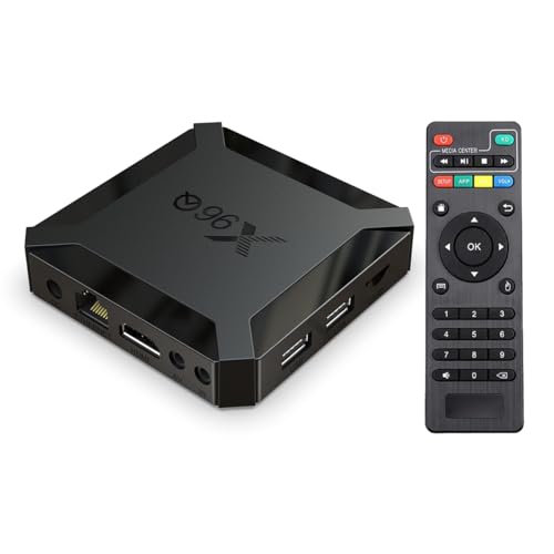 VTNIU Android 10.0 TV Box, X96 Mini 2021 versión actualizada X96Q 2GB RAM 16GB ROM Smart TV Box Allwinner H313 Quad Core Support 4K 3D Set Top Box X96 Mini Wifi Home Media Player