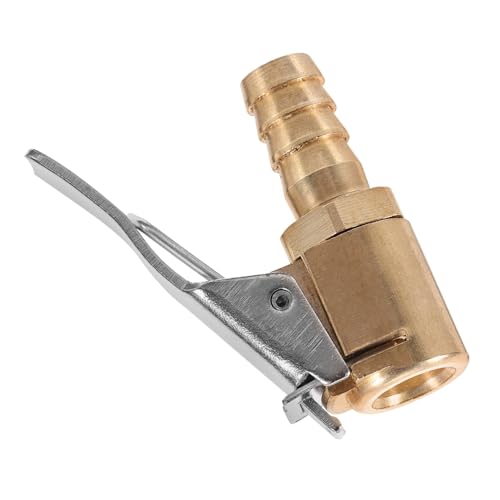 FELTECHELECTR Car Tire Chuck with Locking Clip Quick Connect Air Chuck Adapter for Tire Inflators Compatible with Vehicle Air Pumps Durable and Reliable Tire Hose Tool