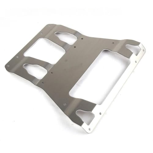 Porte arrière bagages moto pour boîte arrière de 28-100L avec support de plaque base universelle