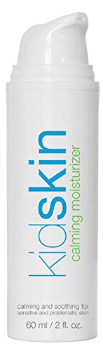 Kidskin - Calming Moisturizer for Kids & Preteens with Dry, Oily, Acne skin - Calming & Soothing for All Skin Types: Eczema, Rosacea, No Parabens, Sulfates, Fragrance, Gluten - Made in USA