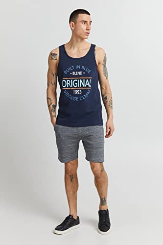 Blend BHAlvarez tanktop voor heren, basic spiershirt met ronde hals - Image 4