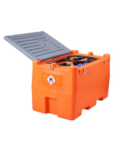 VEVOR 12V DEF Transfer Pump Kit, 7 GPM, Diaphragm Irrigation Self Priming Electric Water Pump, with 48 Gallon Tank, Automatic Nozzle, 9.84 ft Hose, 26.25 ft Lift, for Diesel Exhaust Fluid Urea Liquid