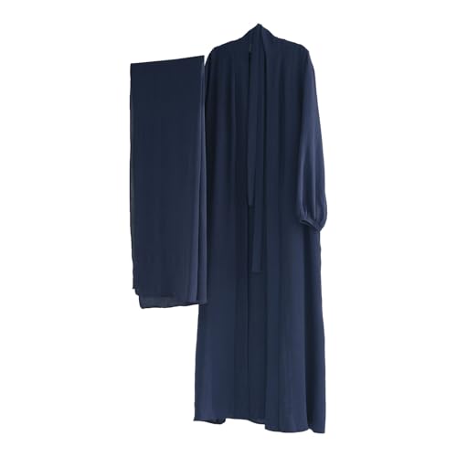 Vêtement de prière Ramadan abaya longue couverture complète - 6