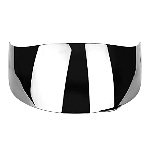 Akozon Motorcycle Helmet Visor,Full Face Motorcycle Wind Helmet Lens Visor Fit for AGV K1 K3 SV K5 K5?S (Silver)