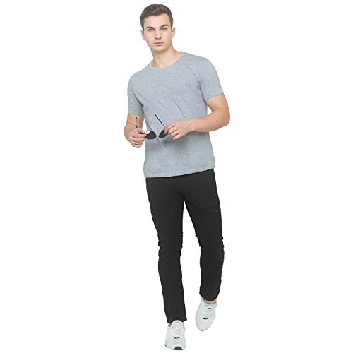Image of Spykar Men's Cotton Jogger High-Rise Slim Fit Jeans (MACT-01BB-032)