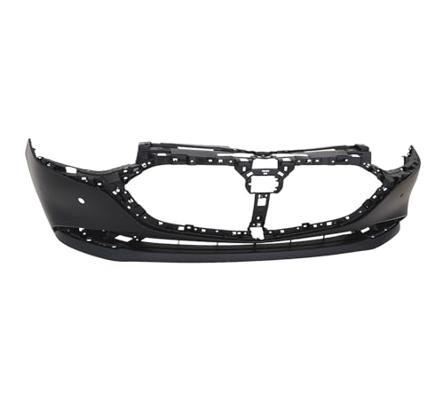 Image of FitParts Compatible with Mazda 3 2019-2025 Front Bumper Cover Sedan Only, Mexico Built. W /O Park Holes. Primed, New BDTS50031EBB MA1000254
