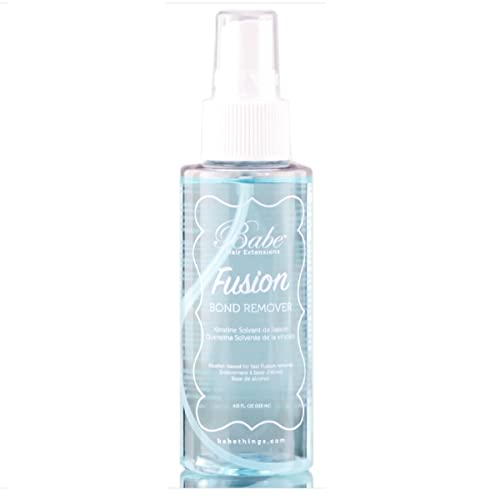 Babe Fusion Alcohol-Based Keratin Bond Remover 4 Ounce For Hair Extensions