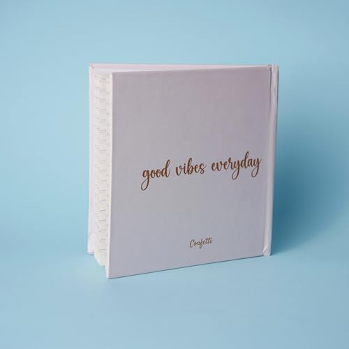 Image of Confetti Square Notebook (6 x 6 Inches / 15 x 15 cm) - Compact Premium Diary with 80 GSM Acid-Free Paper for Daily Planning, Task Management, Note-Taking, and Creative Journaling - Durable and Stylish Design (Take Me Back To Mountains)