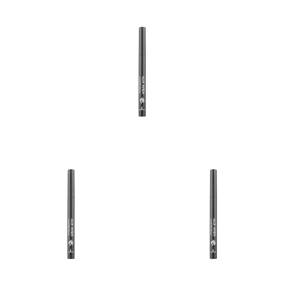 ALIX AVIEN Uzun Süre Kalıcı, Suya Dayanıklı Ve Yumuşak Uçlu Gri Göz Kalemi - Inkliner Eyeliner Orion Gray (3 paketi)