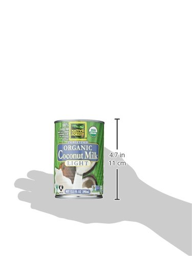 Native Forest Organic Light Coconut Milk, Reduced Fat, 13.5 Ounce
