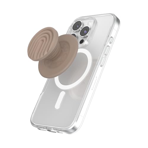 PopSockets Phone Grip for MagSafe Magnetic Holder Phone Stand Brown - Latte