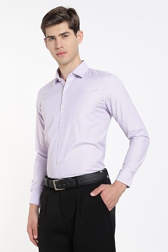 Image of Men's Solid Formal Shirt | Premium Cotton Rich Full Sleeves Shirt | Comfort Fit Office Wear Shirt with Single Chest Pocket | Stylish Casual & Formal Shirt for Men