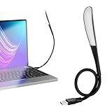 【Utilisation polyvalente grâce au port USB】 Cette lampe polyvalente peut être alimentée par n'importe quel port USB, y compris un ordinateur portable ou un chargeur USB. Idéal pour les déplacements ou comme source de lumière fixe sur votre lieu de travail